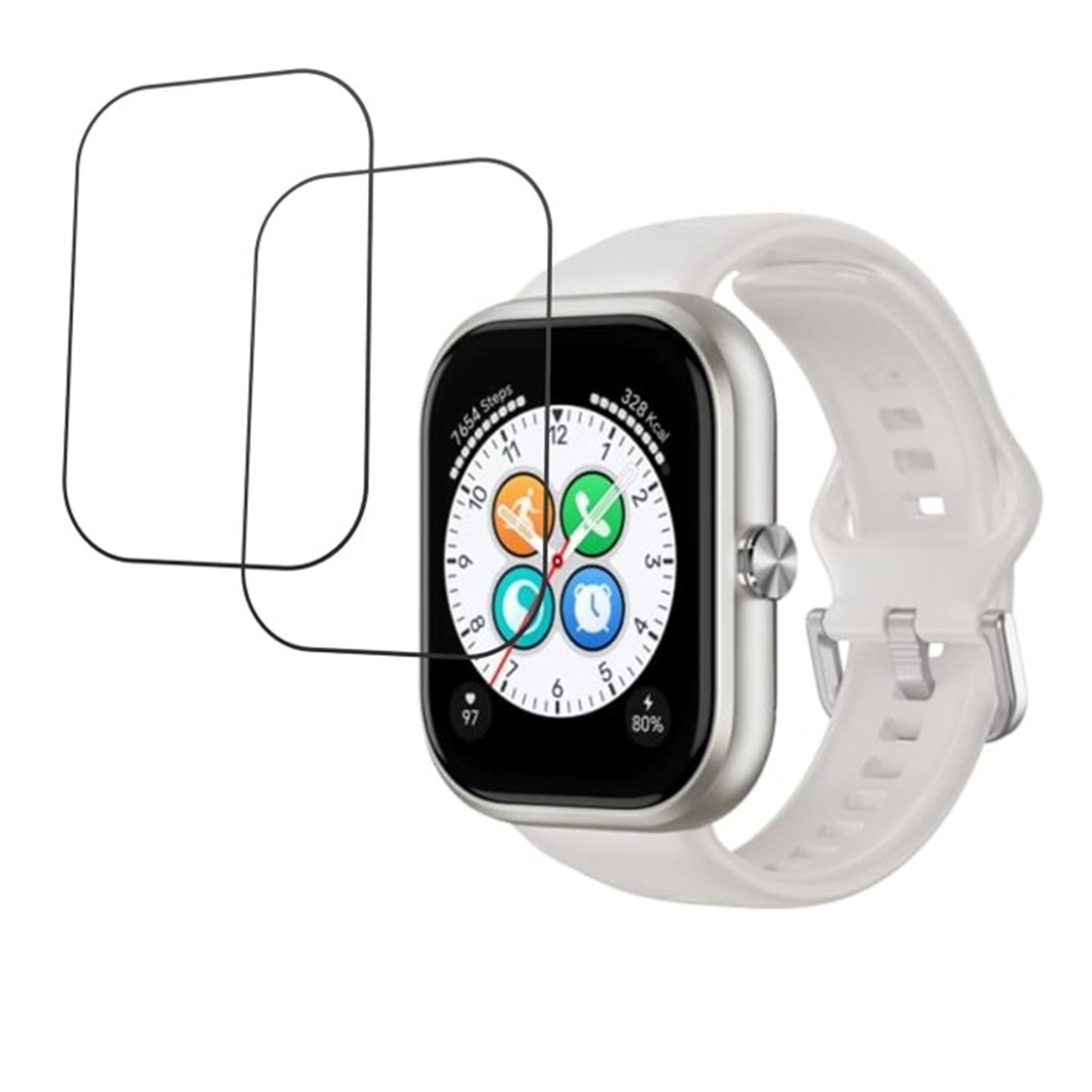 Honor Choice TPU Protective Compatible Flexible Unbreakable Watch Screen Protector